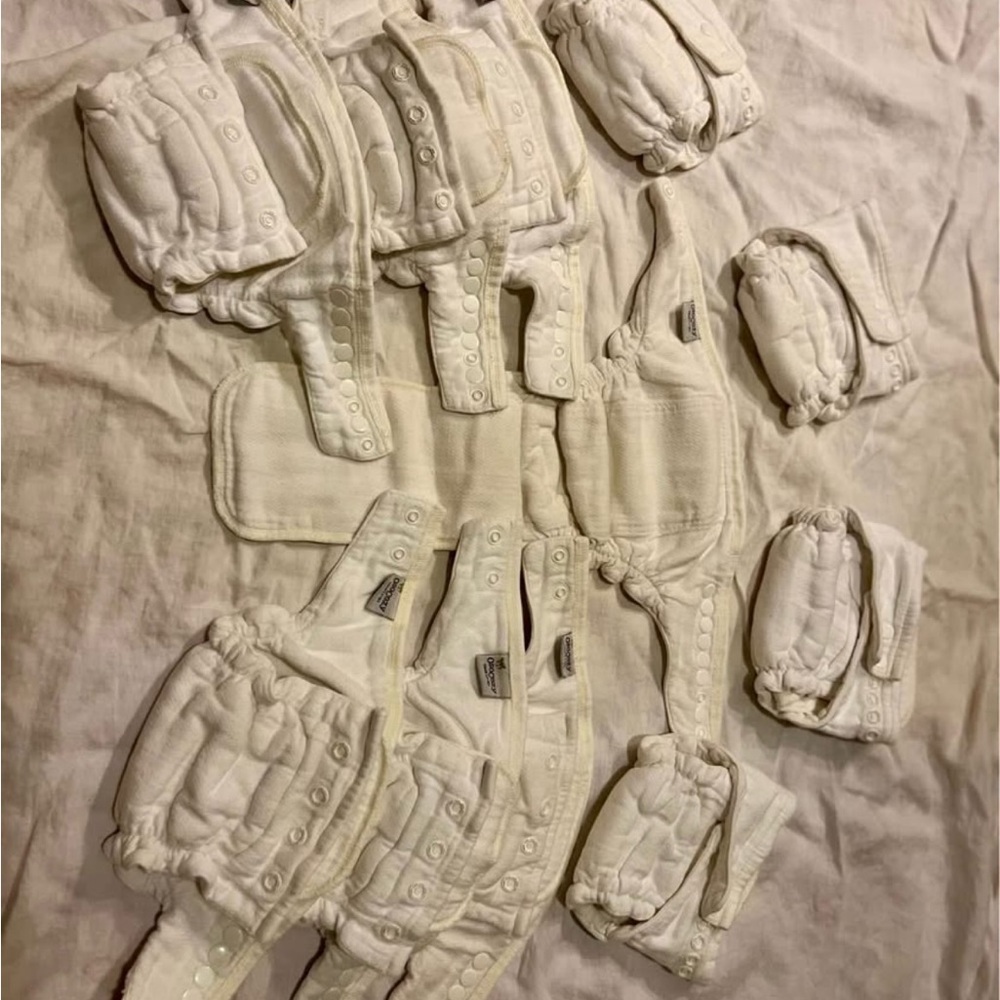 Osocozy Fitted Diapers + Nora’s Nursery, etc. Diaper Covers